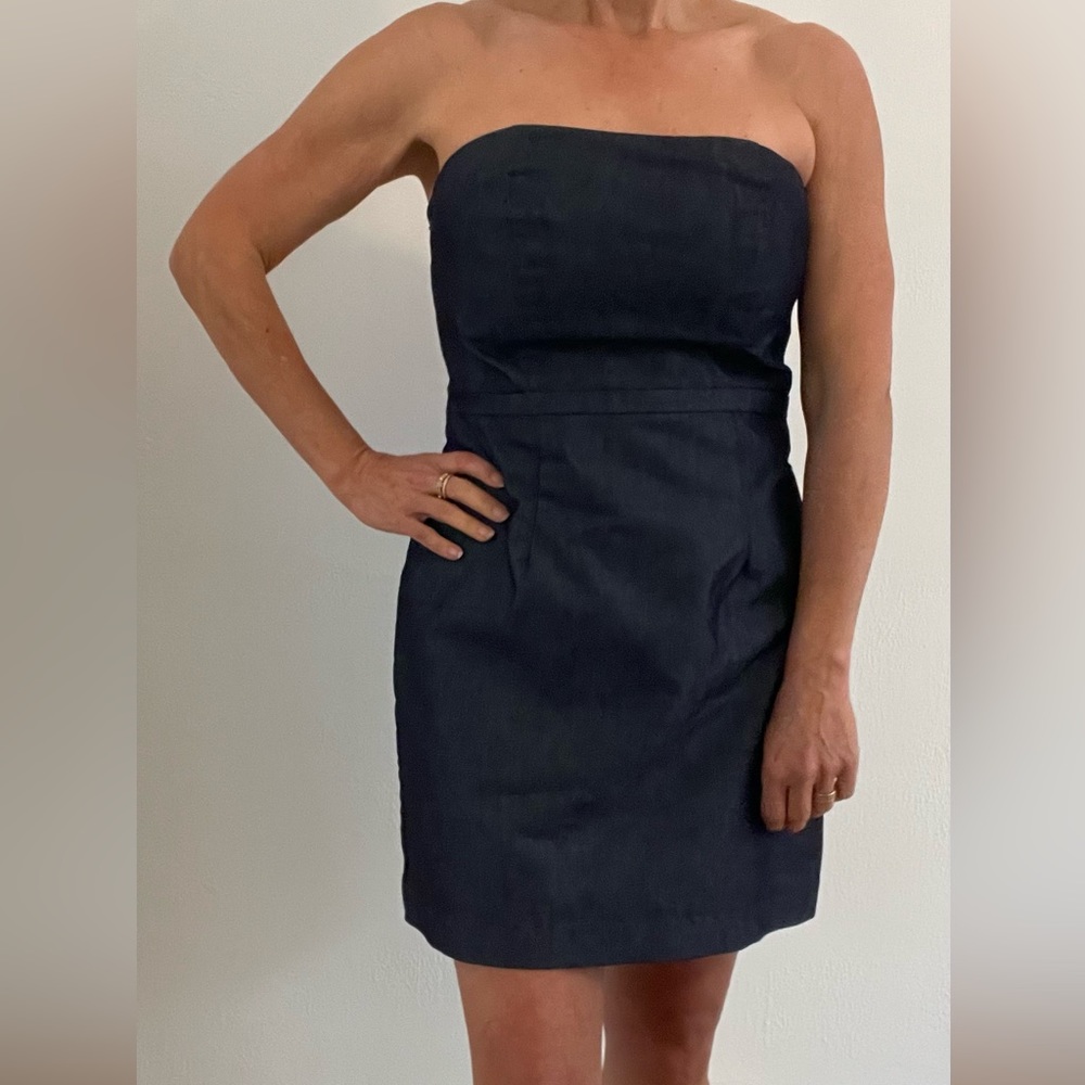 Merona Jean strapless dress Size 8.